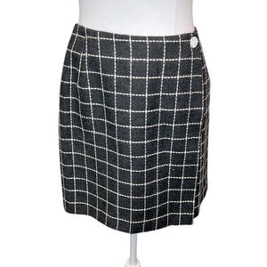 Ann Klein Wrap Mini Skirt